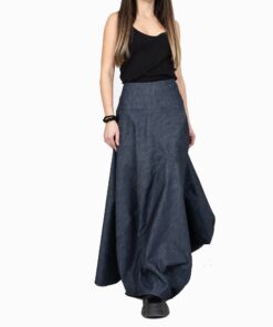 Long Denim Skirt VI3
